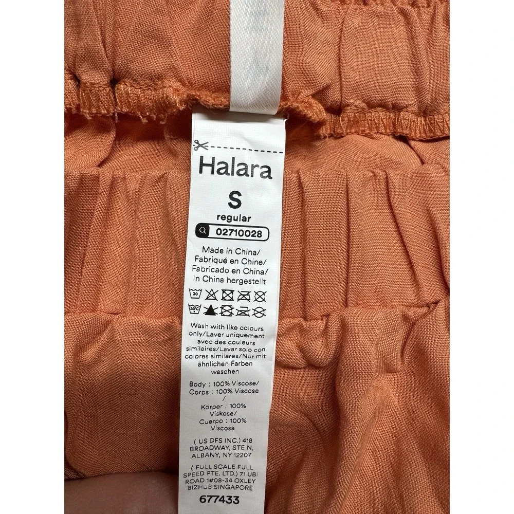Halara Maxi Skirt Women's Small High Waist Tiered Ruffle Hem Flowy Boho Resort - Picture 3 of 3